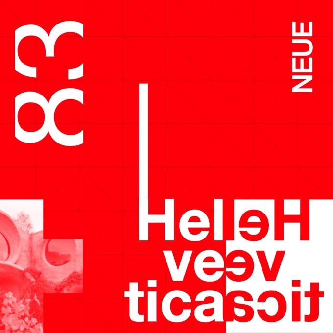 Typographic booklet pages